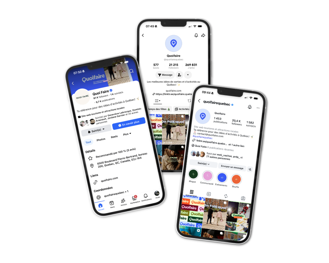  Publication sur les médias sociaux